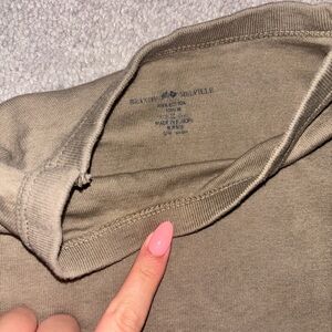 Brandy Melville Tan T-Shirt